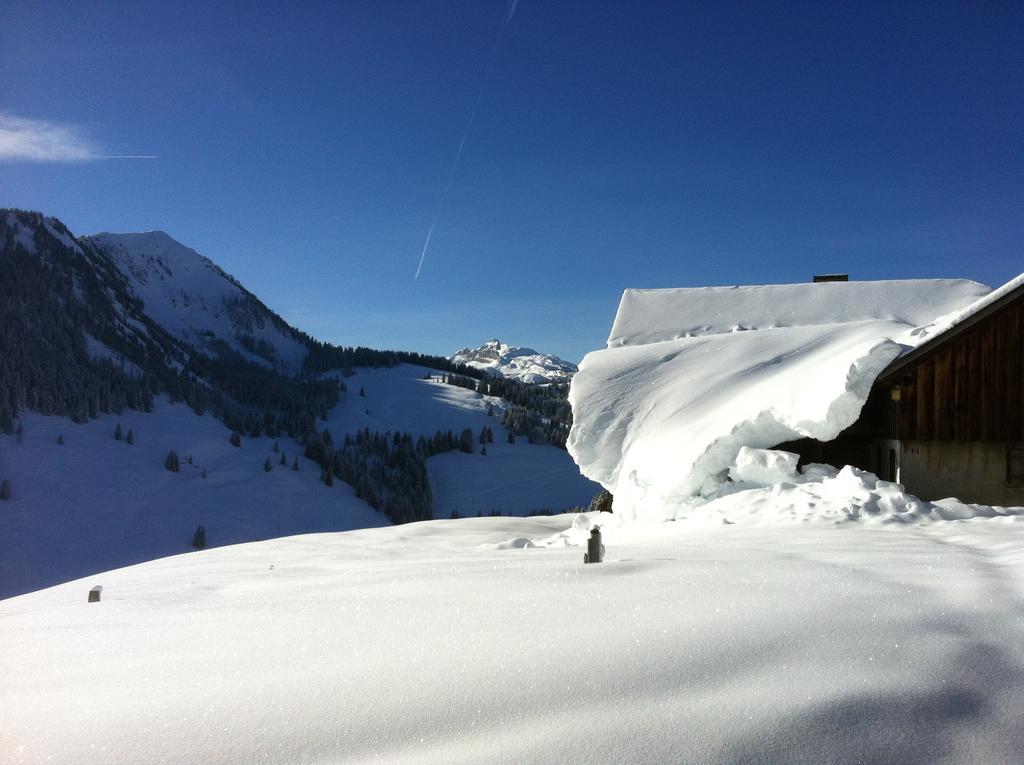 Hotel Le Relais Alpin Les Mosses Exterior foto