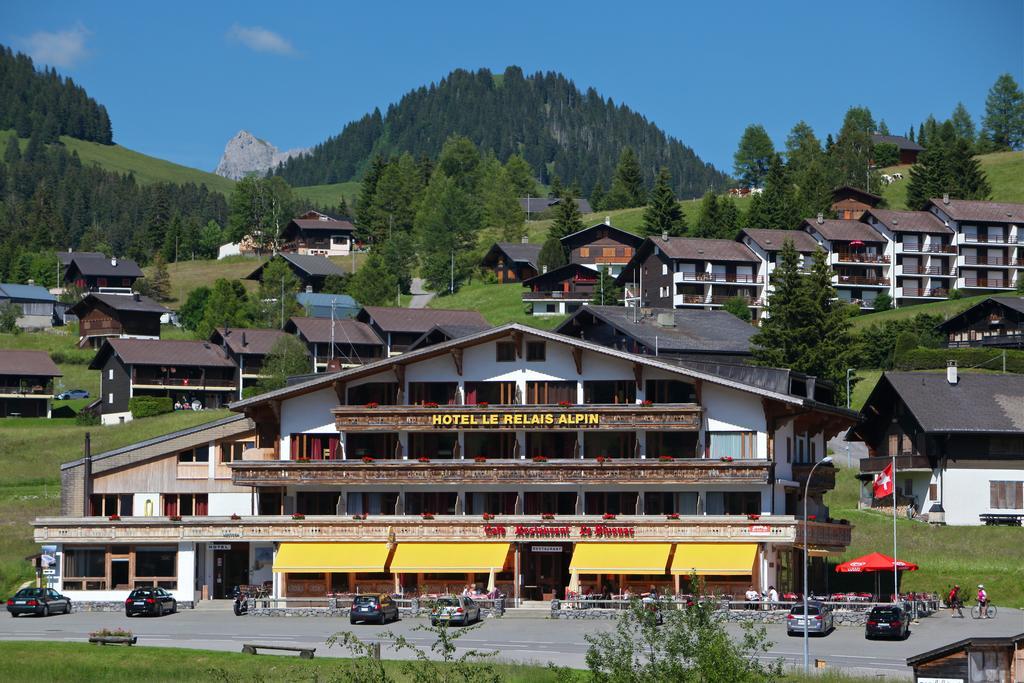 Hotel Le Relais Alpin Les Mosses Exterior foto